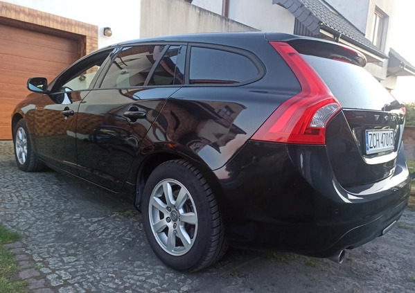 Volvo V60 cena 31600 przebieg: 233114, rok produkcji 2013 z Choszczno małe 596